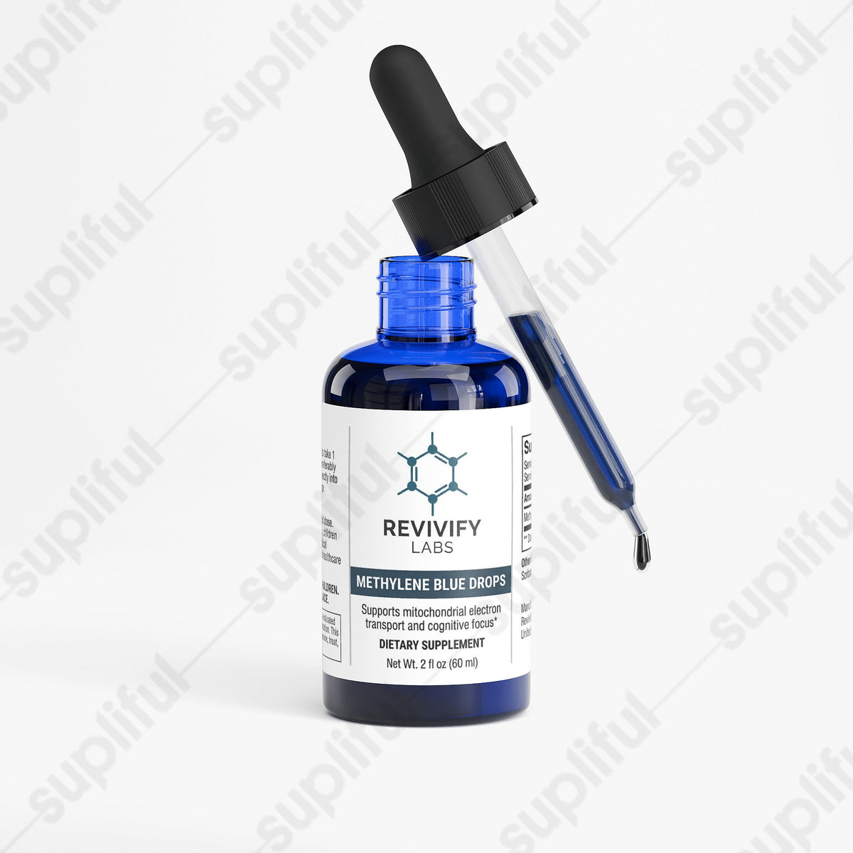 Methylene Blue Drops product image angle three
