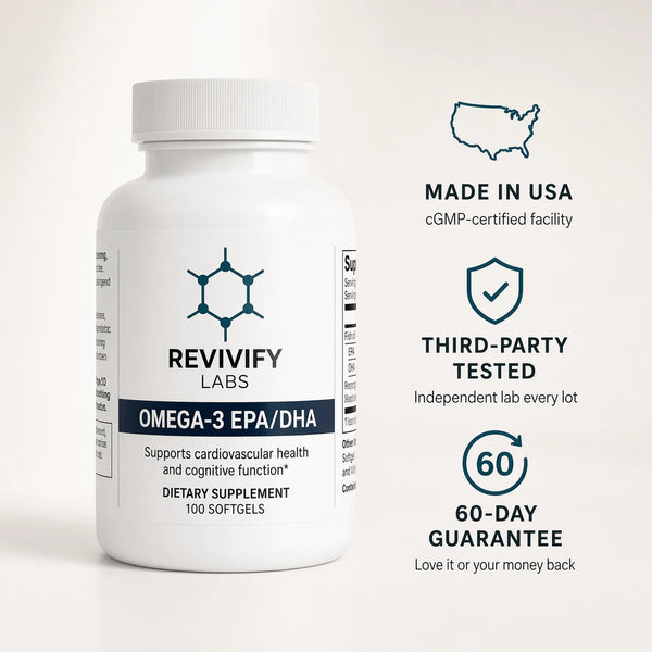 Omega-3 EPA 180mg + DHA 120mg